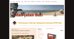 Desktop Screenshot of jalan-jalan-bali.com